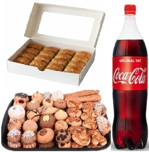 1 Litre Kola İle Tamamlanmış Cevizli Menü
